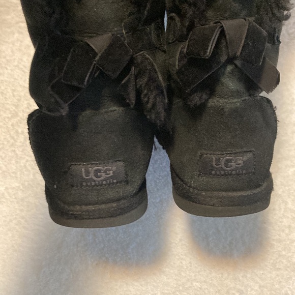 UGG Leather Black Boots - Picture 6 of 11